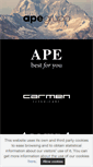 Mobile Screenshot of apeceramica.com